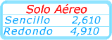 Horarios de vuelos a Cancún